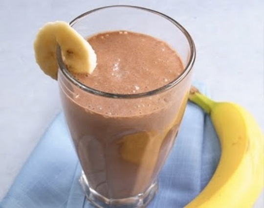 Banana-Chocolate-Elvis-Smoothie- from Cupcakes to Crossfit